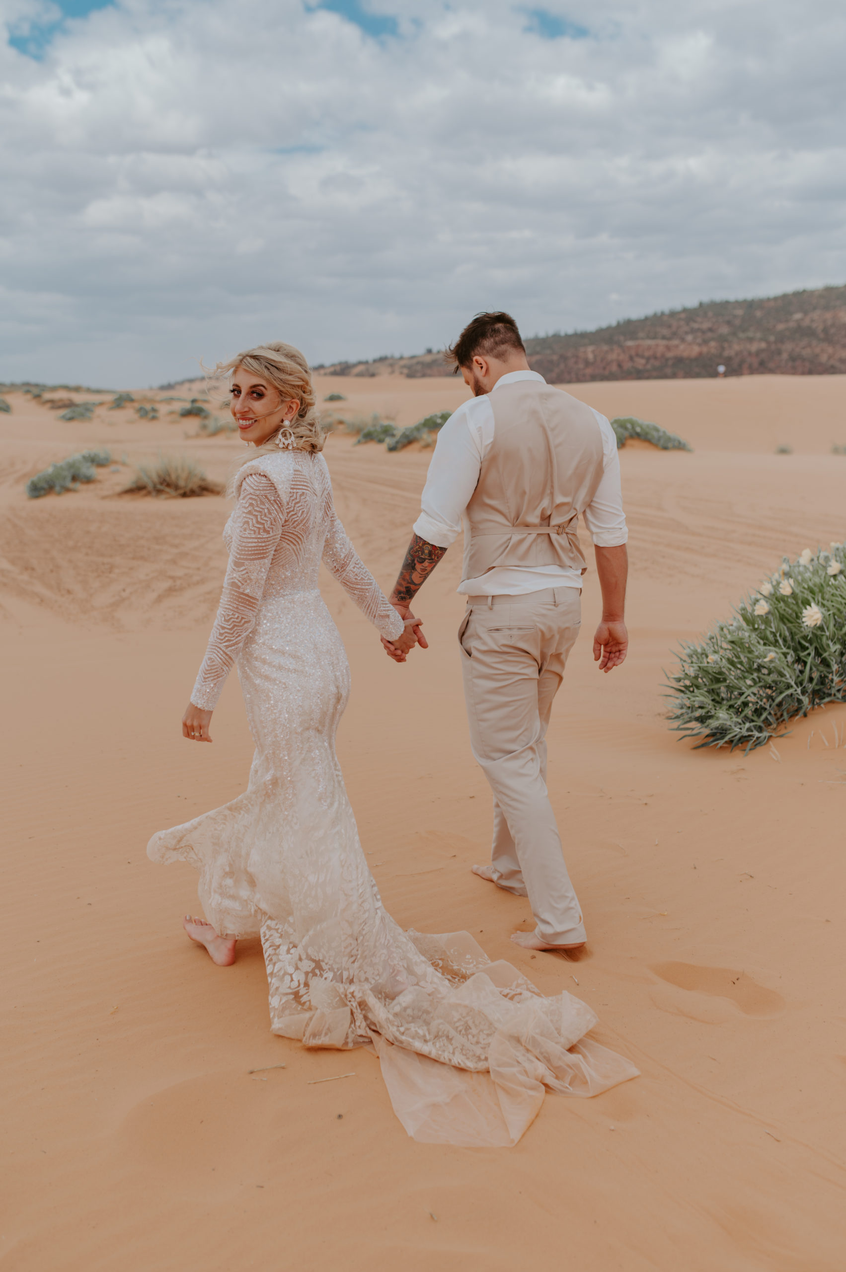 Coral Pink Sand Dunes Wedding Photography
